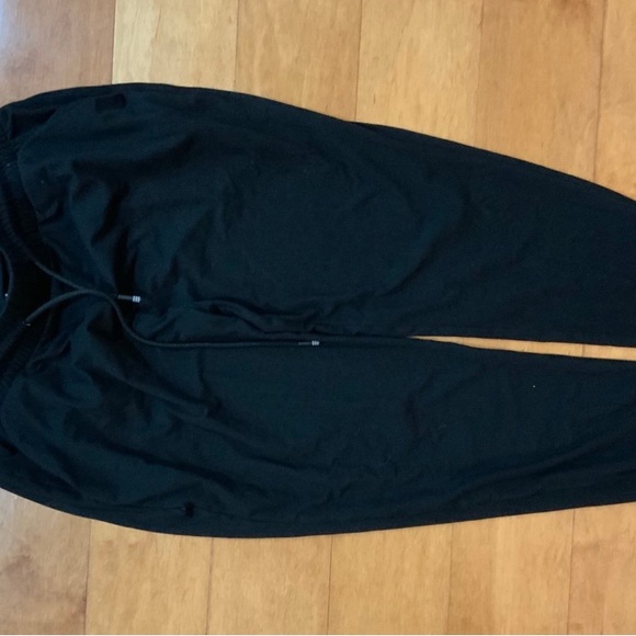 Black Women's Jogger Pants - Picture 1 of 4